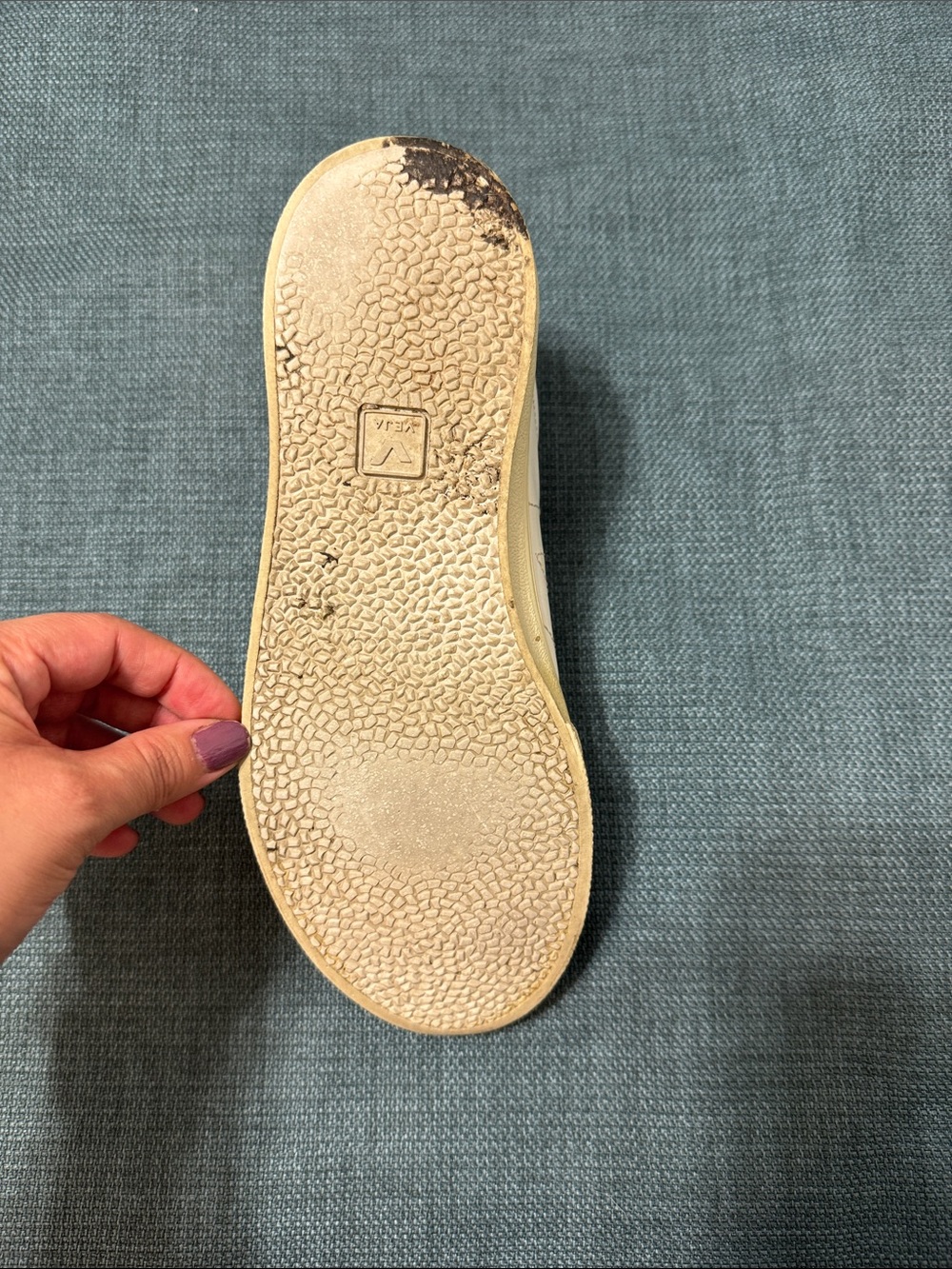 Veja Esplar Low Top Sneaker Women's Size 8 White *One Single Left Shoe* - Picture 5 of 11